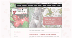 Desktop Screenshot of marblehillcherries.com